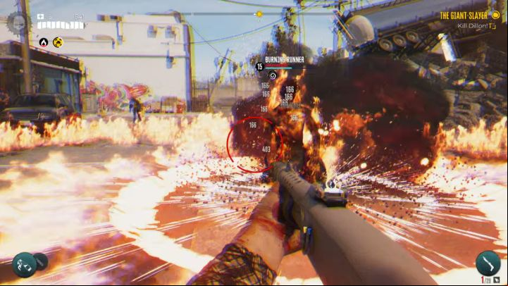 The fight works similarly to those with " - Dead Island 2: How to beat Dillon? - Bosses - Dead Island 2 Guide