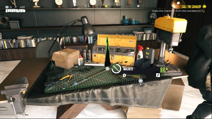 The workbench is in one of the rooms on the first floor - Dead Island 2: All Workbenches - Secrets and Collectibles - Dead Island 2 Guide