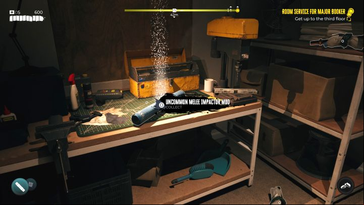 The workbench is located on the second floor of the hotel, next to the elevators, through which you'll need to reach the third floor during the main story - Dead Island 2: All Workbenches - Secrets and Collectibles - Dead Island 2 Guide