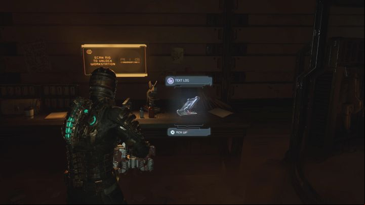 Secret Type: Text Log - Dead Space Remake: Chapter 5 (Lethal Devotion) - list of secrets - Secrets and Collectibles - Dead Space Remake Guide