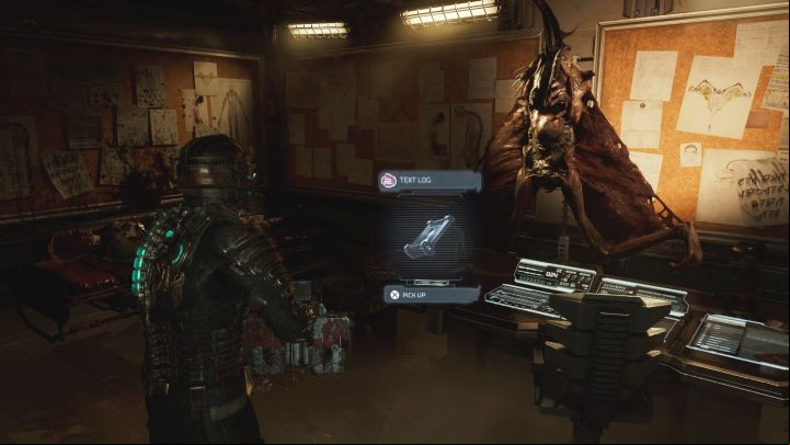 Secret Type: Text Log - Dead Space Remake: Chapter 5 (Lethal Devotion) - list of secrets - Secrets and Collectibles - Dead Space Remake Guide