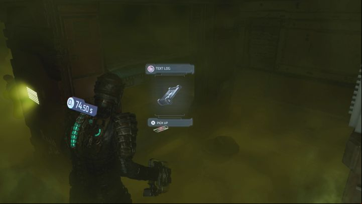 Secret Type: Text Log - Dead Space Remake: Chapter 10 (End of Days) - list of secrets - Secrets and Collectibles - Dead Space Remake Guide
