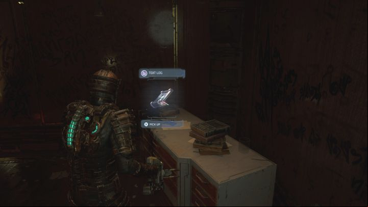 Secret Type: Text Log - Dead Space Remake: Chapter 10 (End of Days) - list of secrets - Secrets and Collectibles - Dead Space Remake Guide