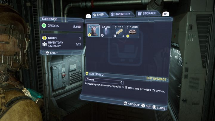 You will start the game with a level 1 RIG suit - Dead Space Remake: All suits (RIG) - list of secrets - Secrets and Collectibles - Dead Space Remake Guide