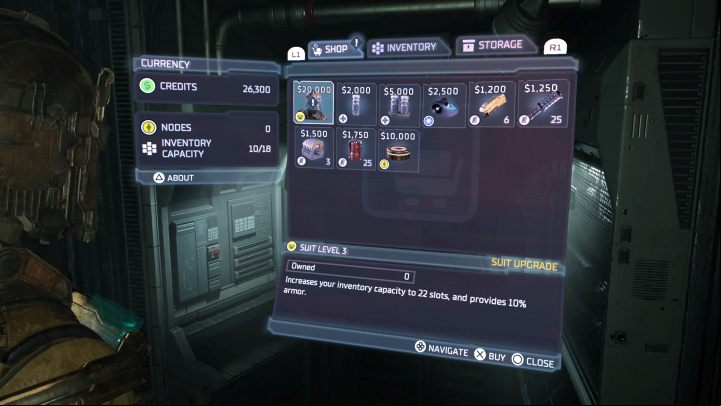 The features of the level 3 RIG are - Dead Space Remake: All suits (RIG) - list of secrets - Secrets and Collectibles - Dead Space Remake Guide