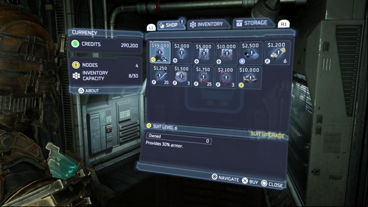 1 - Dead Space Remake: All suits (RIG) - list of secrets - Secrets and Collectibles - Dead Space Remake Guide