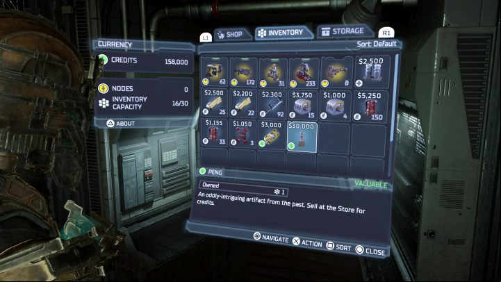 Pick up Peng Treasure - it has a practical use - Dead Space Remake: Peng Treasure - location of the secret - Secrets and Collectibles - Dead Space Remake Guide