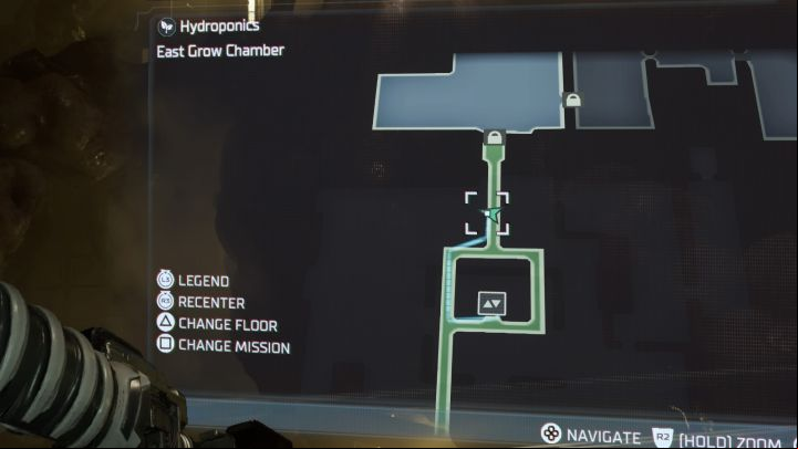 The fragment is in the East Grow Chamber on the Hydroponics Deck - Dead Space Remake: Marker Fragments - list of secrets - Secrets and Collectibles - Dead Space Remake Guide