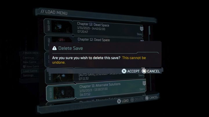 When it comes to the PS5 version, the only solution to the problem is to manually delete some of the saves - Dead Space Remake: Unable to save game on PS5 - solution - Appendix - Dead Space Remake Guide