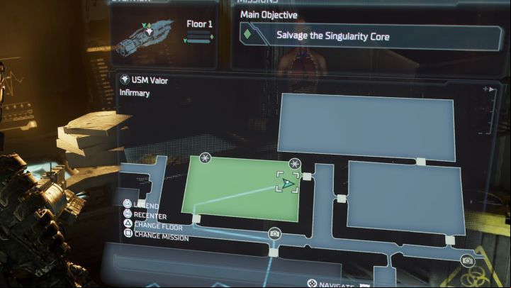This secret is obtainable only in Chapter 9 and can be easily overlooked - Dead Space Remake: List of all Schematics - Secrets and Collectibles - Dead Space Remake Guide