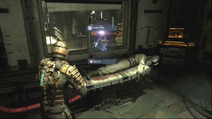 Use the small elevator and after defeating more small monsters, reach the Limb Stimulation Therapy room - Dead Space Remake: Intensive Care - Main missions - Dead Space Remake Guide