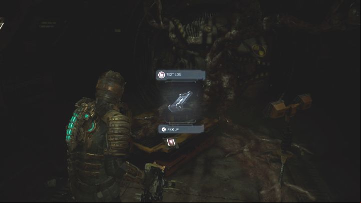Secret Type: Text Log - Dead Space Remake: Chapter 3 (Course Correction) - list of secrets - Secrets and Collectibles - Dead Space Remake Guide