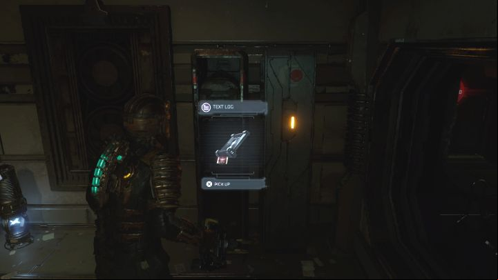 Secret Type: Text Log - Dead Space Remake: Chapter 3 (Course Correction) - list of secrets - Secrets and Collectibles - Dead Space Remake Guide