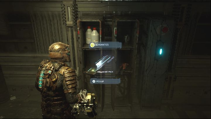 Secret Type: Schematics - Dead Space Remake: Chapter 3 (Course Correction) - list of secrets - Secrets and Collectibles - Dead Space Remake Guide