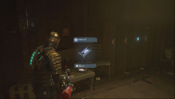 Secret Type: Audio Log - Dead Space Remake: Chapter 3 (Course Correction) - list of secrets - Secrets and Collectibles - Dead Space Remake Guide