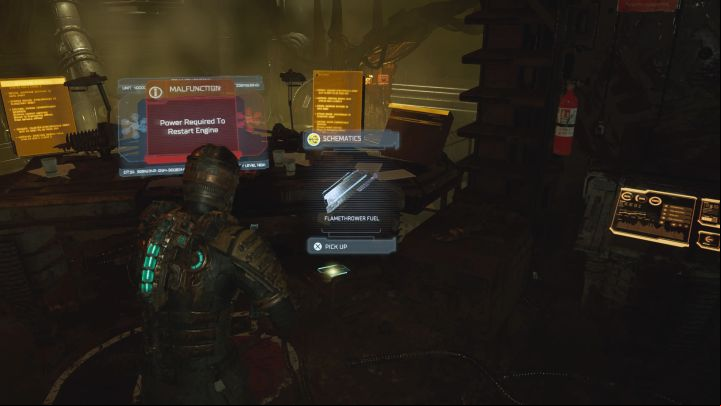 Secret Type: Schematics - Dead Space Remake: Chapter 3 (Course Correction) - list of secrets - Secrets and Collectibles - Dead Space Remake Guide