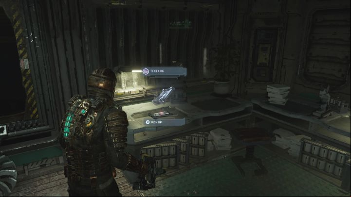 Secret Type: Text Log - Dead Space Remake: Chapter 6 (Environmental Hazard) - list of secrets - Secrets and Collectibles - Dead Space Remake Guide