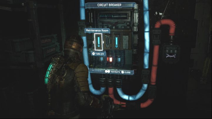In the larger hall, reach the small elevator that will take Isaac to the upper balconies - Dead Space Remake: New Arrivals - Main missions - Dead Space Remake Guide