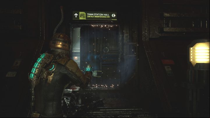Take the south exit to Tram Control - Dead Space Remake: New Arrivals - Main missions - Dead Space Remake Guide