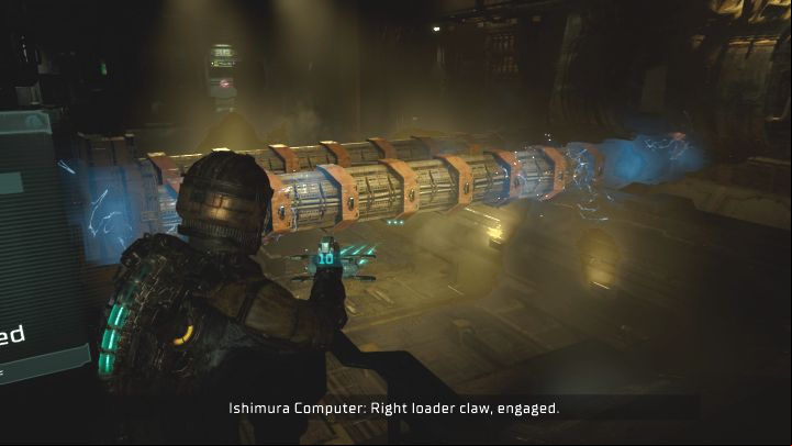 You have to manually attach 2 Claws to the cart - Dead Space Remake: New Arrivals - Main missions - Dead Space Remake Guide
