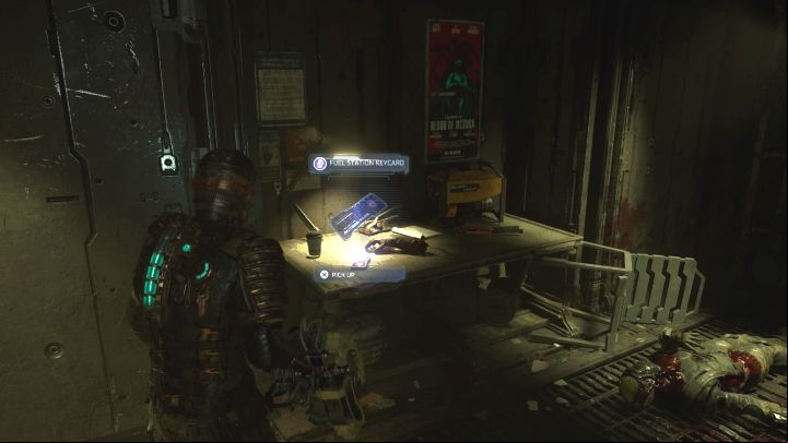 New necromorphs will start appearing in the distance before the platform reaches its destination - Dead Space Remake: Course Correction - Main missions - Dead Space Remake Guide