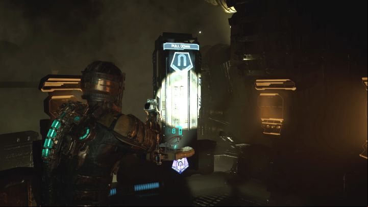 Regardless of your choice, get to the Fuel Station South by following the blue connection - Dead Space Remake: Course Correction - Main missions - Dead Space Remake Guide