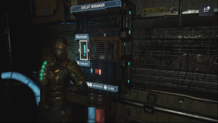 In the final part of the hall there are live cables and make sure to avoid them, as they are deadly when ed - Dead Space Remake: Obliteration Imminent - Main missions - Dead Space Remake Guide