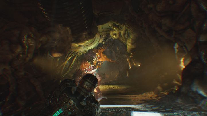 Reach the main balconies and head towards the southern door that leads to the Air Filtration Hall - Dead Space Remake: Environmental Hazard - Main missions - Dead Space Remake Guide