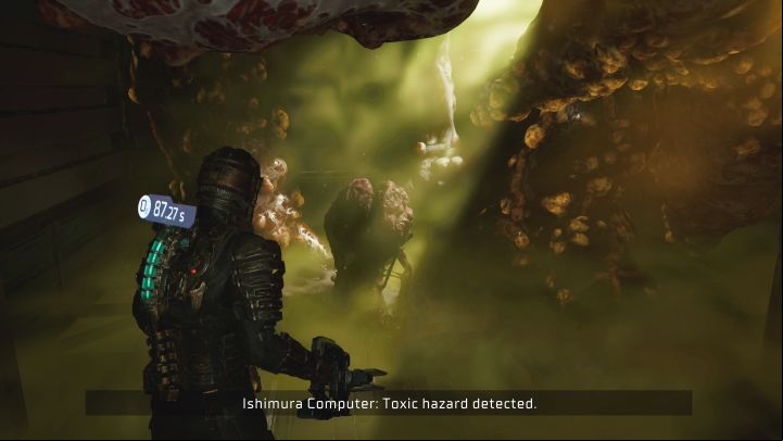 Head east from the place where you found Wheezer 07 - Dead Space Remake: Environmental Hazard - Main missions - Dead Space Remake Guide