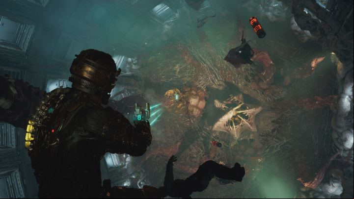 The boss fight consists of 3 phases - Dead Space Remake: Environmental Hazard - Main missions - Dead Space Remake Guide