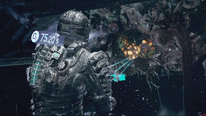 Leviathan will eventually destroy the ADS cannons and it will probably happen before you defeat the monster - Dead Space Remake: Search and Rescue - Main missions - Dead Space Remake Guide