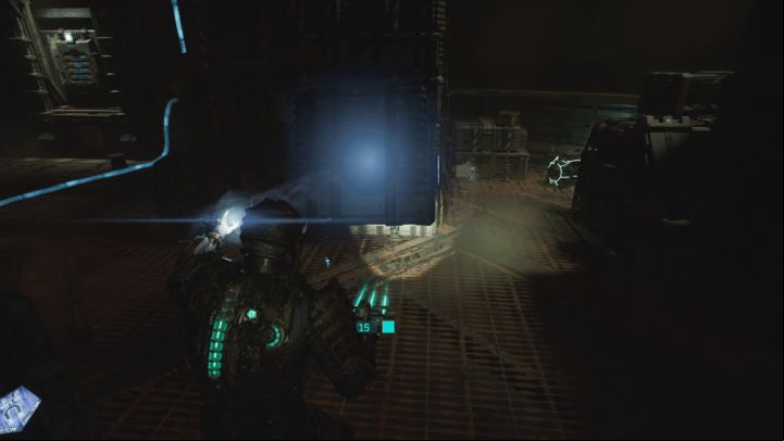 The other two cells are in the vicinity and you can reach one of them by moving the crates with Kinesis - Dead Space Remake: Dead Space - Main missions - Dead Space Remake Guide