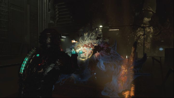 Once you're back in the Transfer Junction room, a big battle will start - Dead Space Remake: Dead Space - Main missions - Dead Space Remake Guide