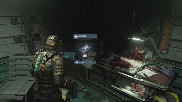 You will find yourself in a small secret location - Dead Space Remake: Scientific Methods - Side missions - Dead Space Remake Guide