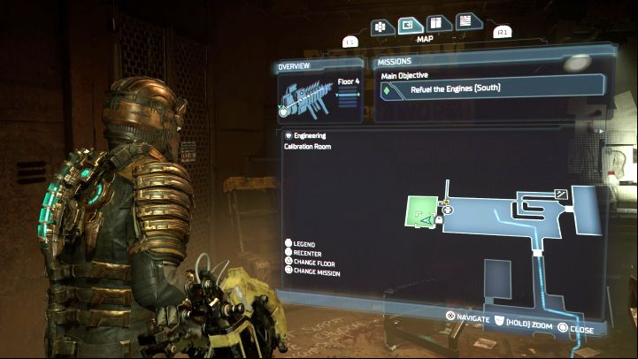 You have to wait until chapter 3 for this mission objective, because this is when you will explore the Engineering Deck for the first time - Dead Space Remake: Scientific Methods - Side missions - Dead Space Remake Guide