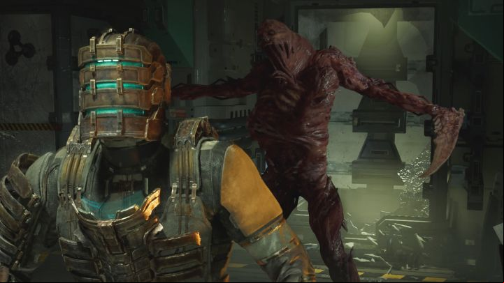 You will encounter the monster for the first time during the main mission objective of finding the source of the transmission - Dead Space Remake: How to defeat Mercers Hunter? - Bosses - Dead Space Remake Guide