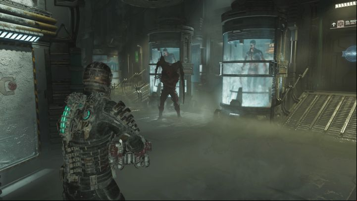 The second fight with the Hunter takes place a bit later in chapter 5, during the mission objective of obtaining Liquid Nitrogen - Dead Space Remake: How to defeat Mercers Hunter? - Bosses - Dead Space Remake Guide