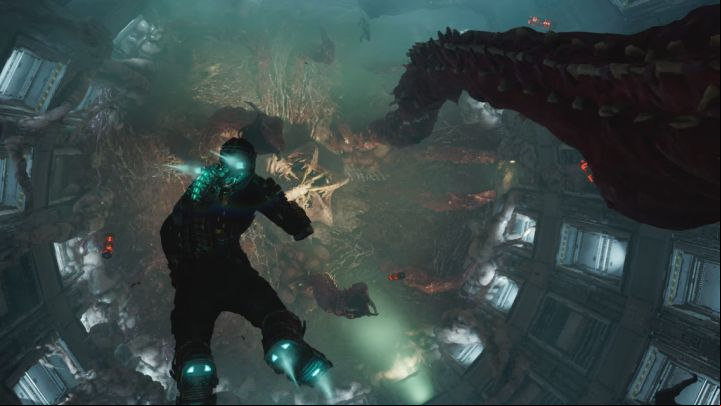 The boss fight consists of 3 phases - Dead Space Remake: How to beat the Leviathan? - Bosses - Dead Space Remake Guide
