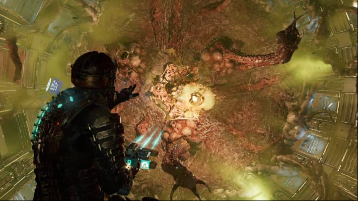 The third phase of the fight is a combination of both of the above - Dead Space Remake: How to beat the Leviathan? - Bosses - Dead Space Remake Guide