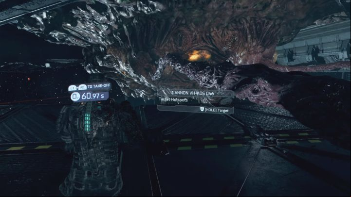 the boss will try to attack Isaac with its legs and, just like in the first fight, these attacks are signaled - fly quickly to the side and continue shooting at Leviathan as soon as possible; Keep shooting until the middle part of the Leviathan's body is destroyed - Dead Space Remake: How to defeat Leviathan Remnant? - Bosses - Dead Space Remake Guide