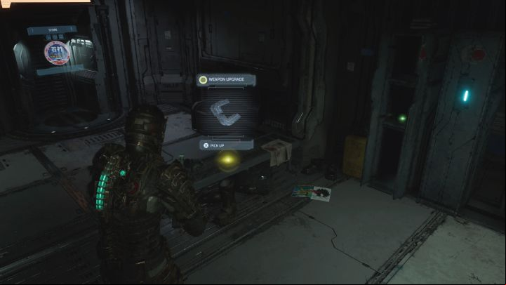 This upgrade is in the Maintenance Locker Room in Communication Hub, a location visited in Chapter 8 - Dead Space Remake: List of all Weapon Upgrades - Secrets and Collectibles - Dead Space Remake Guide