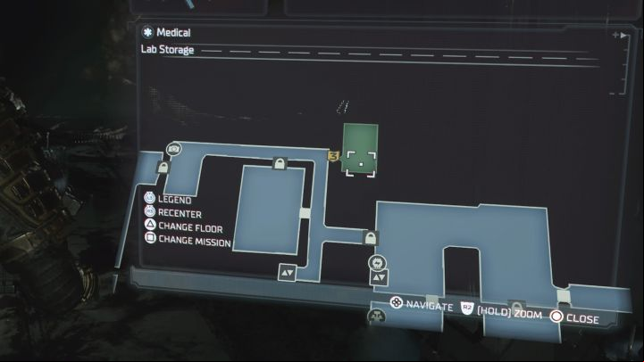 The upgrade is in the Lab Storage on the Medical Deck - Dead Space Remake: List of all Weapon Upgrades - Secrets and Collectibles - Dead Space Remake Guide