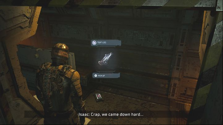 Secret Type: Text Log - Dead Space Remake: Chapter 1 (New Arrivals) - list of secrets - Secrets and Collectibles - Dead Space Remake Guide