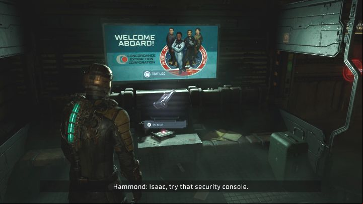 Secret Type: Text Log - Dead Space Remake: Chapter 1 (New Arrivals) - list of secrets - Secrets and Collectibles - Dead Space Remake Guide