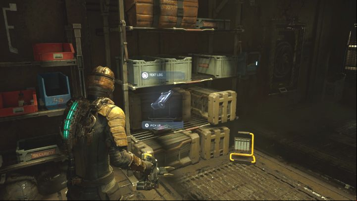Secret Type: Text Log - Dead Space Remake: Chapter 1 (New Arrivals) - list of secrets - Secrets and Collectibles - Dead Space Remake Guide