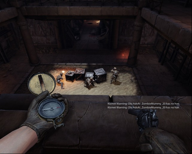 Germans versus Zombies, it will be faster if you kill them all by yourself. - Pyramid | Walkthrough - Walkthrough - Deadfall Adventures Game Guide & Walkthrough