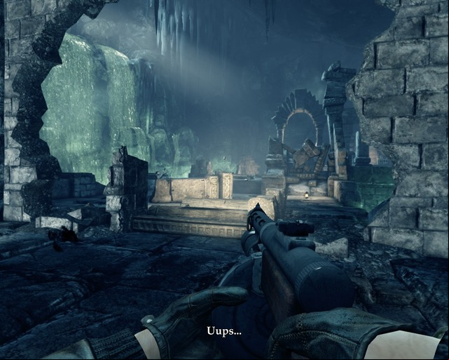 All thats left from a stone door. - Mines | Walkthrough - Walkthrough - Deadfall Adventures Game Guide & Walkthrough