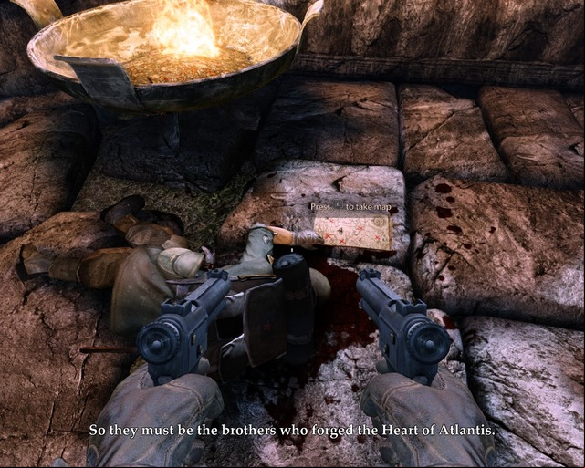 Map at the beginning of the chapter. - Mayan City | Walkthrough - Walkthrough - Deadfall Adventures Game Guide & Walkthrough
