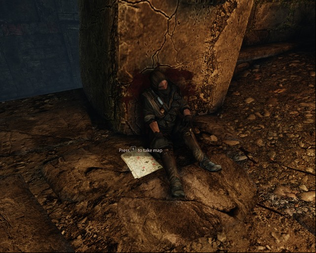 Map in the beginning of the chapter. - Xibalba | Walkthrough - Walkthrough - Deadfall Adventures Game Guide & Walkthrough