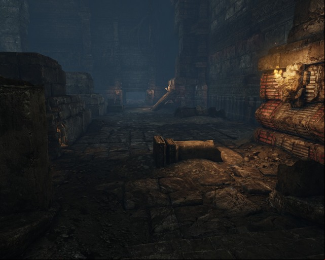 Go forward until you reach the elevator. - Xibalba | Walkthrough - Walkthrough - Deadfall Adventures Game Guide & Walkthrough
